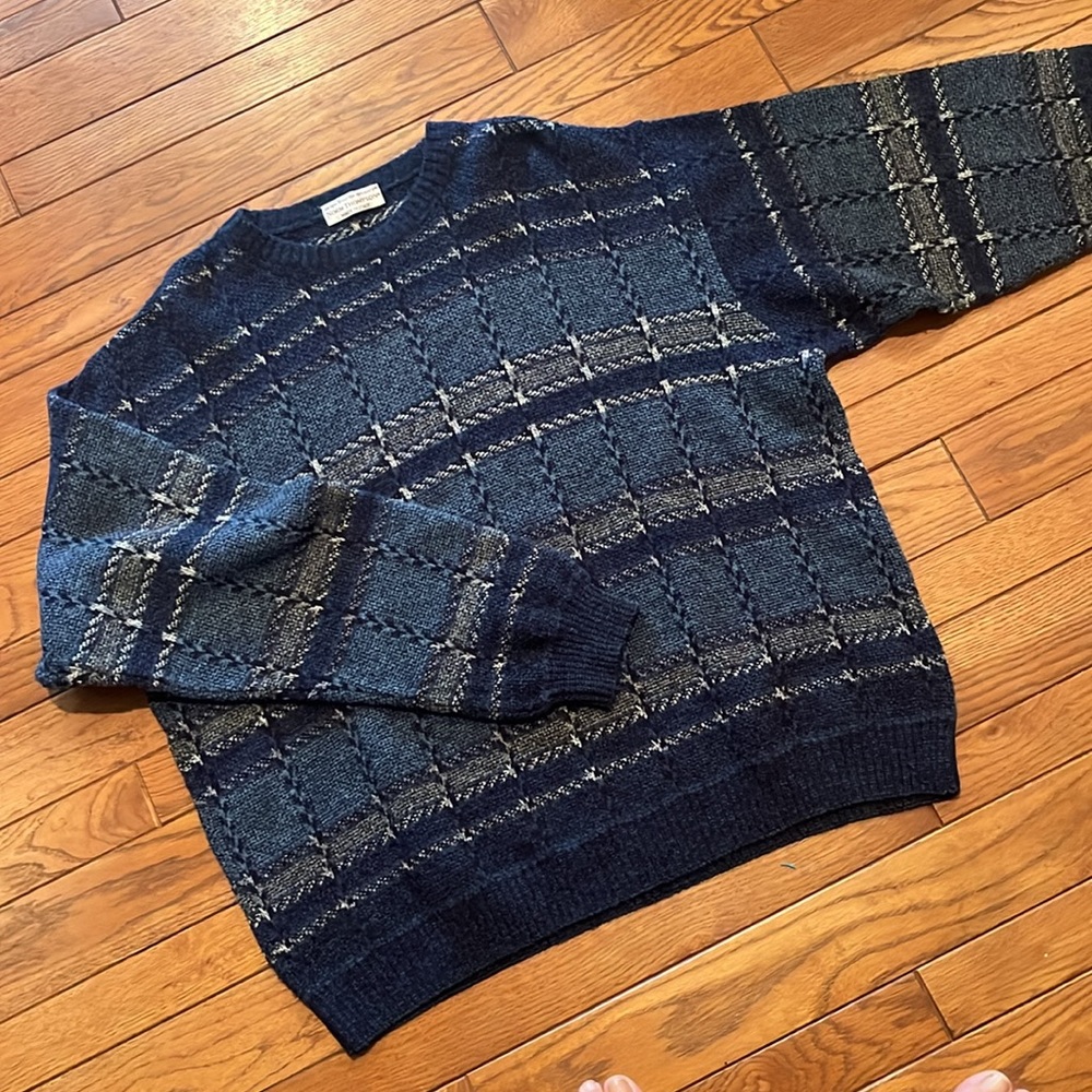 Norm Thompson Italian vintage sweater L-XL - Picture 2 of 8